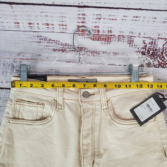Joe's The Og Straight Ankle Jeans Cream Size 24 Pants Neutral Earthy Minimal NWT - Picture 14 of 16